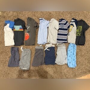 Boys 5T Summer Bundle - tshirts and shorts